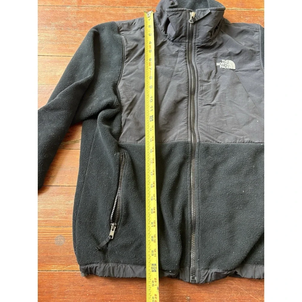 The North Face Denali Fleece Jacket Girl's‎ Size XL Black TNF Youth